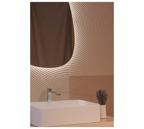 Зеркало Silver Mirrors Molecula-LiteТХ 569х796 (открытая подсветка, бесконтактный сенсор,тепл.холод.свет)