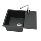 Кухонная мойка Maretti Китчен MR645-BL, черный