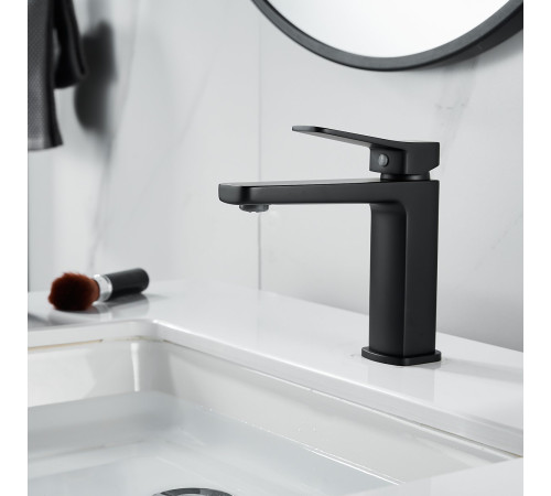 Смеситель для раковины Raffine F0199H, черный