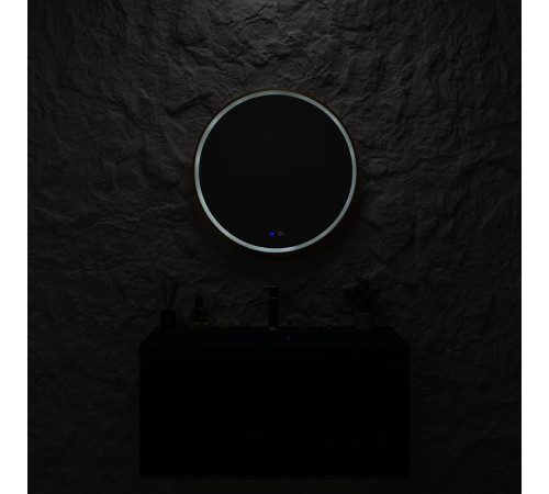 Зеркало Silver Mirrors Делуна/Deluna D700 2.2 (TX,алюм. профиль, цвет золото, подогрев, сенсорный выключатель)