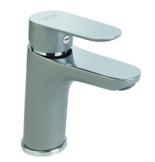 Смеситель для раковины Fiore KEVON CHIC 81GX8123, хром/серый