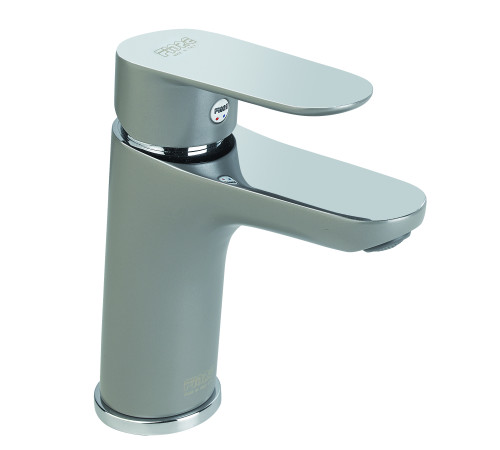 Смеситель для раковины Fiore KEVON CHIC 81GX8123, хром/серый