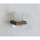 Стакан для ванной комнаты Bronze de Luxe FOREST 10704C, матовый хром