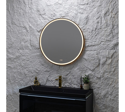 Зеркало Silver Mirrors Делуна/Deluna D700 2.2 (TX, алюм. профиль, цвет черный,подогрев, сенсорный выключатель)
