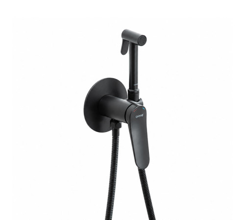 Гигиенический душ со смесителем GAPPO G7210-6, черный