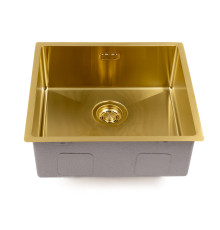 Кухонная мойка Grandex Aqua Proline 5040601, золото