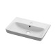 Тумба с раковиной подвесная/напольная Dreja Almi 50 см, белый