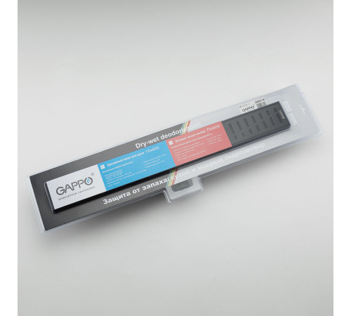 Душевой лоток GAPPO G86007-36, черный