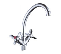 Смеситель для кухни Cron CN4012-2, хром