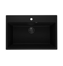 Кухонная мойка Ulgran Quartz Forte 760-07, уголь