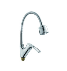 Смеситель для кухни с гибким изливом D-Lin D150422-T, хром