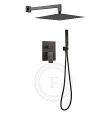 Душевая система встраиваемая FILARETE Fing FL1043BG, графит