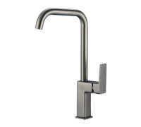 Смеситель для кухни WesnaArt NARCIS NAR06-150GM-25432, оружейная сталь