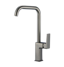 Смеситель для кухни WesnaArt NARCIS NAR06-150GM-25432, оружейная сталь