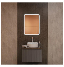 Зеркало Silver Mirrors Стив 600х800 (сенсорный выключатель, гор/вер крепление)