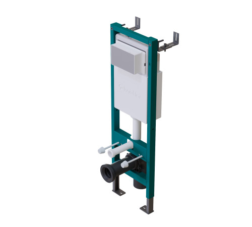 Инсталляция для подвесного унитаза Knotlor ISWC402FG (серия 1), бирюзовый