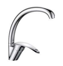 Смеситель для кухни Haiba HB4121, хром