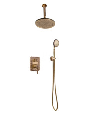 Душевая система встраиваемая Bronze de Luxe WINDSOR 10138/1R, бронза