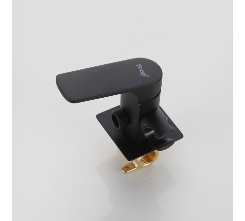 Гигиенический душ со смесителем FRAP F7586-26, черный