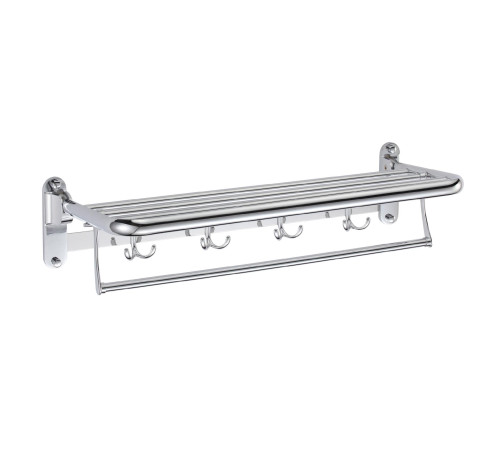 Полка для полотенец Savol S-004099, хром