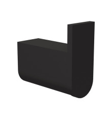 Крючок для ванной комнаты Knotlor RH102BL, черный