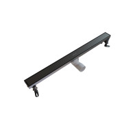 Душевой трап линейный Knotlor SDRW0700GM, вороненая сталь