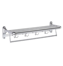 Полка для полотенец Savol S-004099, хром