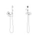 Гигиенический душ со смесителем ESKO SMHMBB, черный