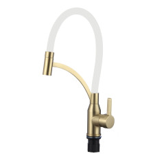 Смеситель для кухни Fmark FS8244C-02, матовое золото