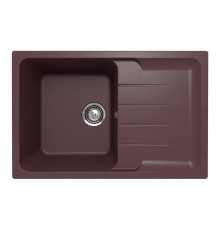 Кухонная мойка Ulgran Quartz Gerda 780-06, трюфель