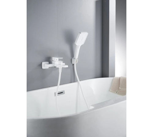 Смеситель для ванны Knotlor KN-22/WY, белый