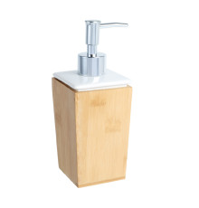 Дозатор жидкого мыла FIXSEN WOOD FX-110-1, белый/коричневый