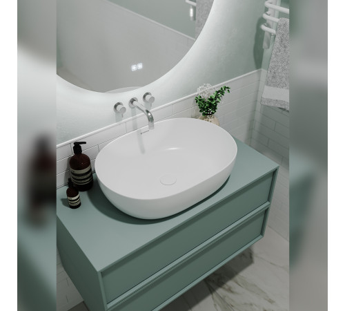Раковина чаша Terminus Прато 03RN60x41x14W, белый