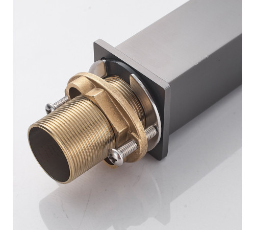 Смеситель для раковины Shevanik S9611T, оружейная сталь