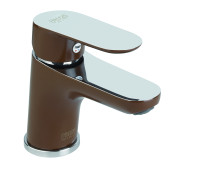 Смеситель для раковины Fiore KEVON CHIC 81MX8120, хром/коричневый