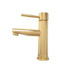 Смеситель для раковины Webert Rimini RI830102010, золото