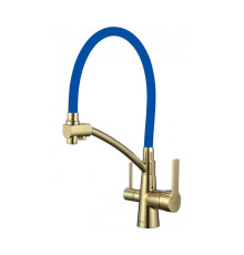 Смеситель для кухни с подключением к фильтру Savol S-L1805B-05, золото