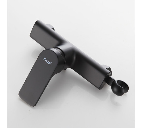 Гигиенический душ со смесителем FRAP F7586-6, черный
