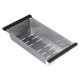 Кухонная мойка Ulgran Steel 600x450, брашированная сталь