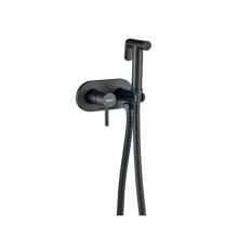 Гигиенический душ со смесителем Haiba HB5515-7, черный