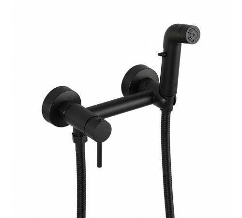 Гигиенический душ со смесителем FRUD R7503-6, черный