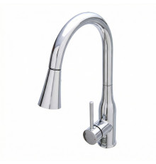 Смеситель для кухни с выдвижным изливом BRAVAT F7798929CP-SW, хром