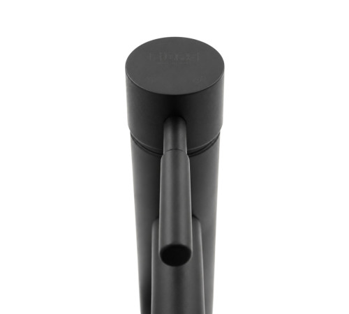 Высокий смеситель для раковины Fiore XENON 44NN5288, черный (с донным клапаном)