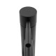 Высокий смеситель для раковины Fiore XENON 44NN5288, черный (с донным клапаном)