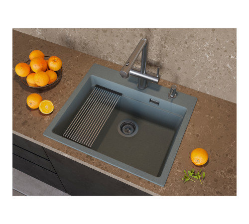 Кухонная мойка Grandex Aqua Comfort 500502, серый