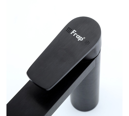 Смеситель для раковины Frap F10201-6, черный