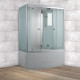 Душевая кабина (душевой бокс) Timo Comfort Fabric Glass T-8870F, 170x88x220