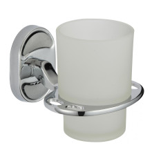 Держатель для стакана и зубных щеток Savol S-007057, хром