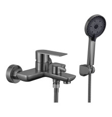 Смеситель для ванны Fmark FS8803Q, графит
