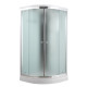 Душевая кабина Timo Comfort Fabric Glass T-8809F, 90x90x220
